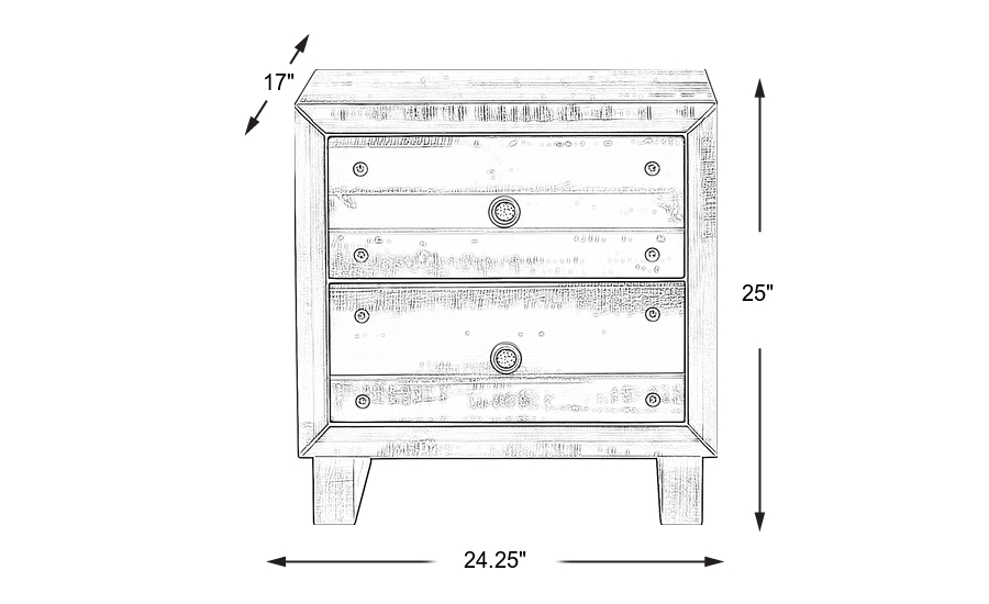 Dimension Image. Please refer to the Dimension Tab on this page for dimension details.