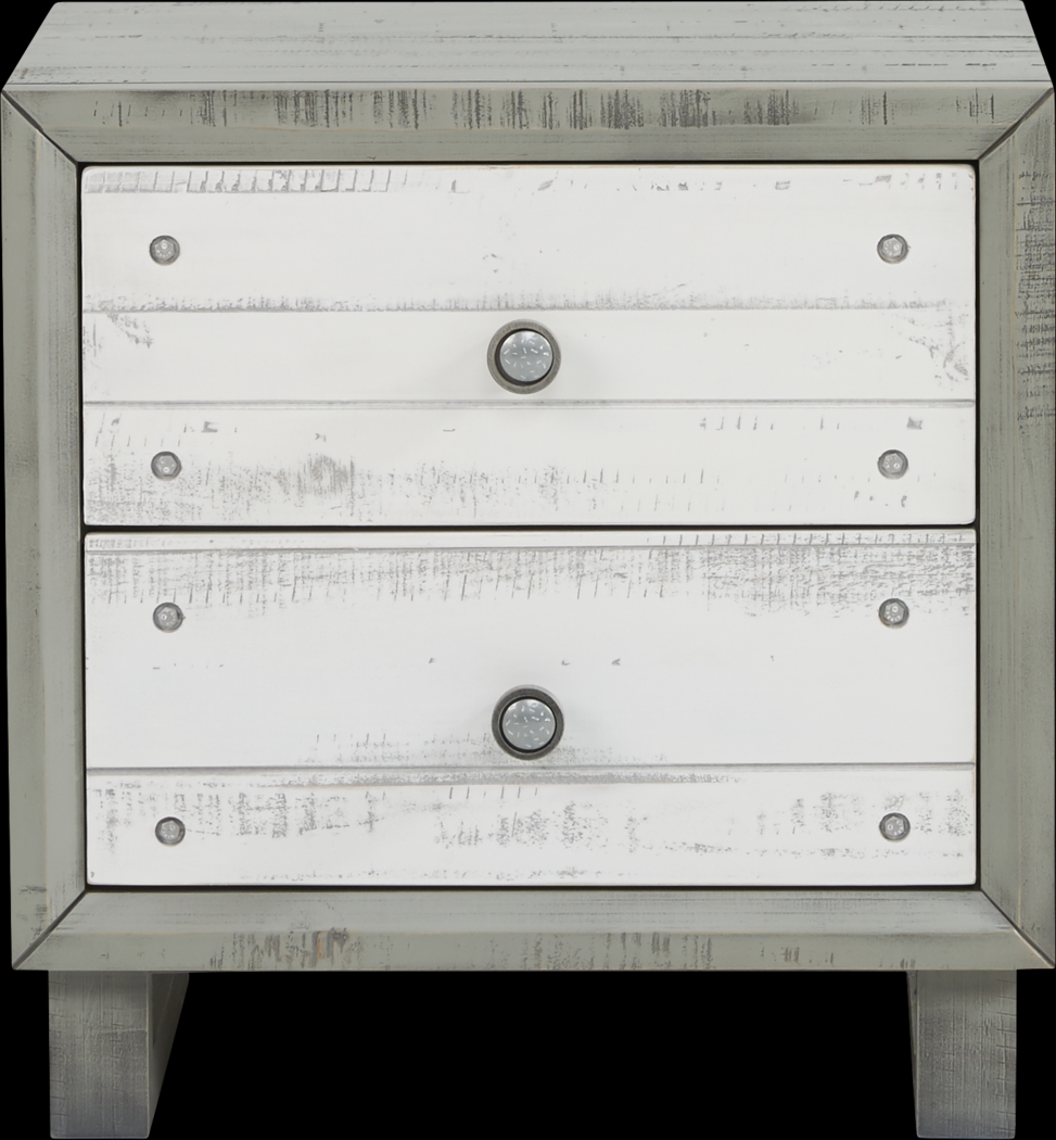 Merriwood Hills White 7 Pc Queen Panel Bedroom - Thumbnail - Image 6