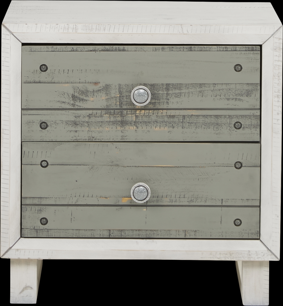 Merriwood Hills White Nightstand - Thumbnail - Image 1