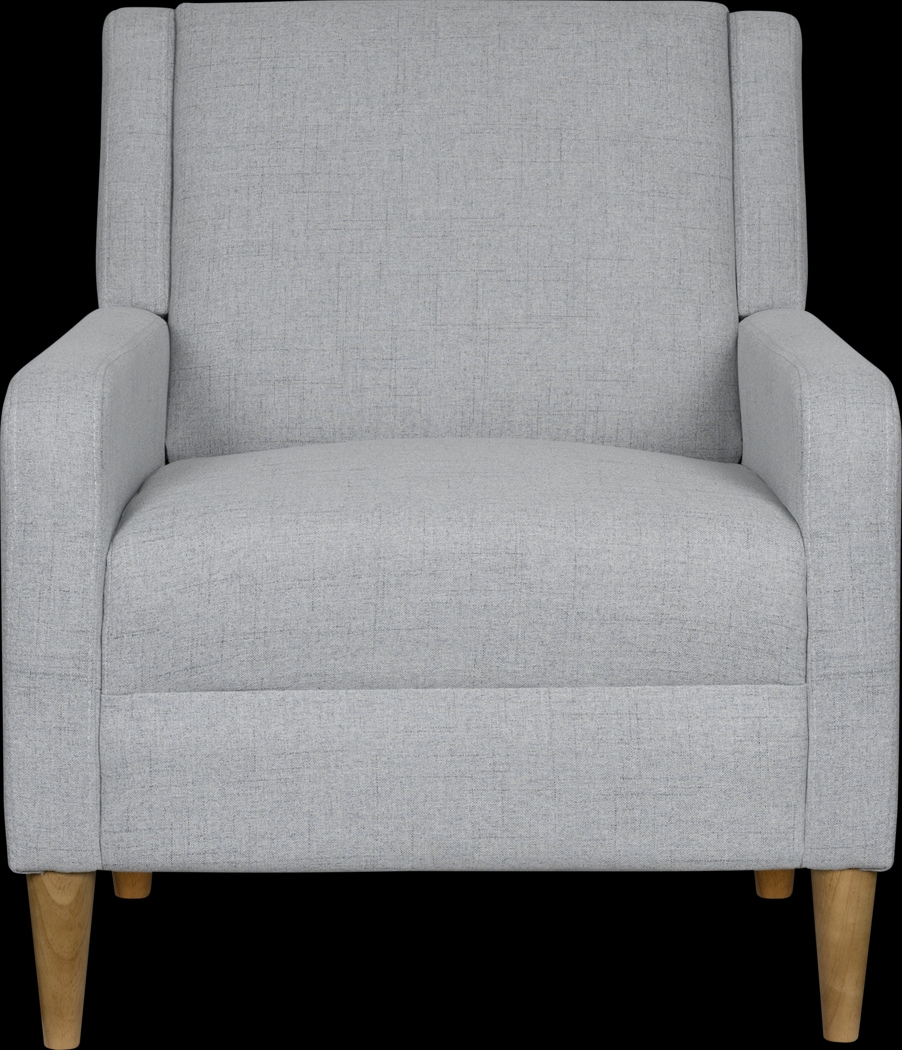 Merrywood Light Gray Accent Chair - Thumbnail - Image 3