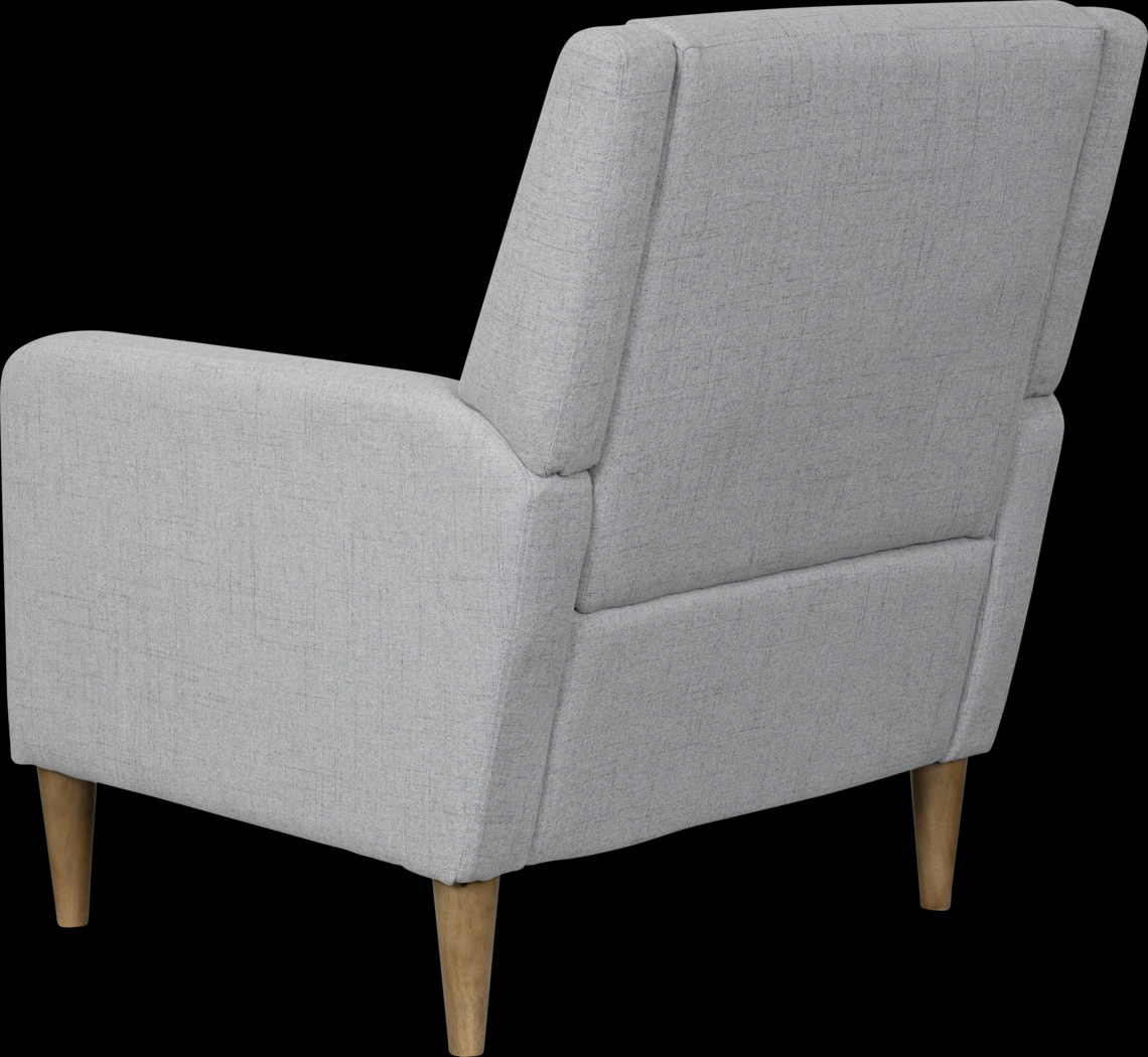 Merrywood Light Gray Accent Chair - Thumbnail - Image 4