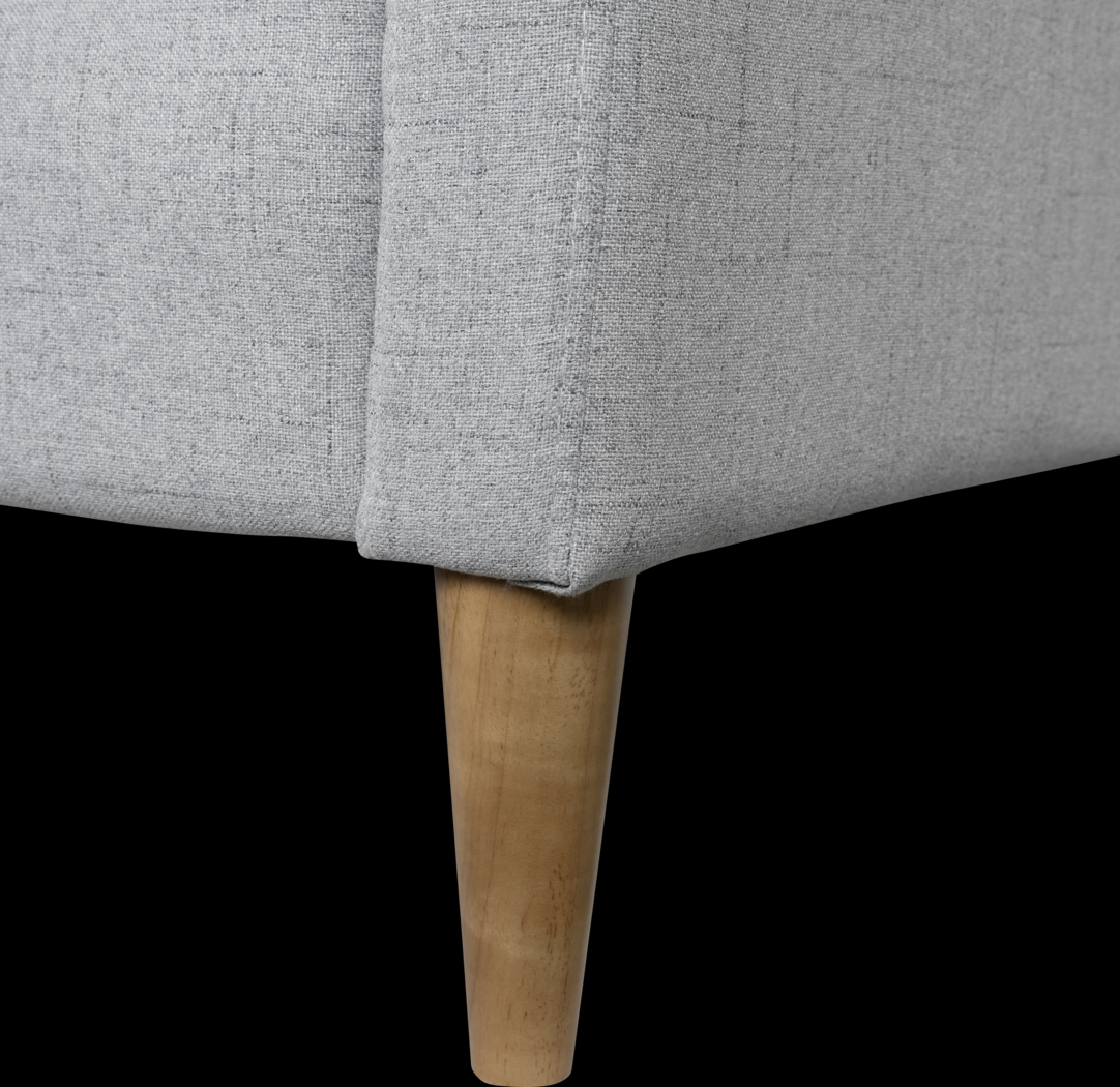 Merrywood Light Gray Accent Chair - Thumbnail - Image 6