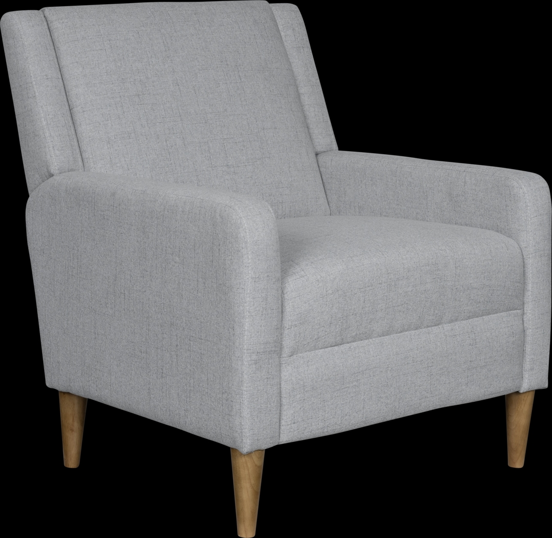 Merrywood Light Gray Accent Chair - Thumbnail - Image 1
