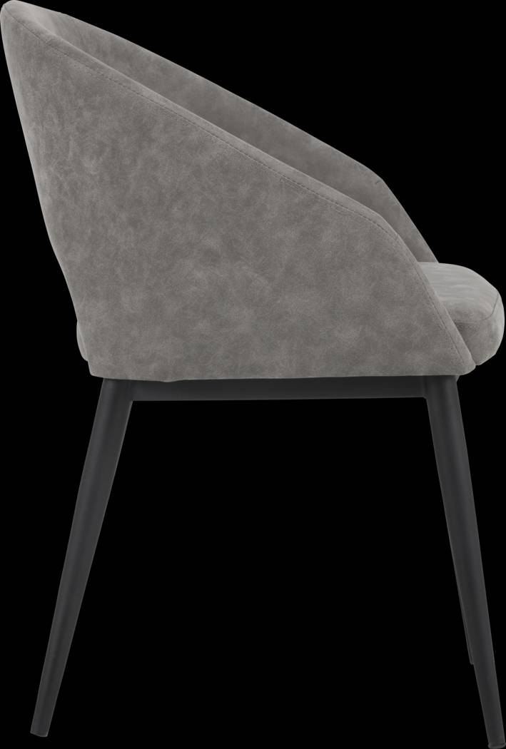 Mersey Gray Dining Chair - Thumbnail - Image 2