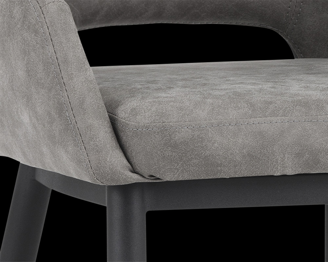 Mersey Gray Dining Chair - Thumbnail - Image 5