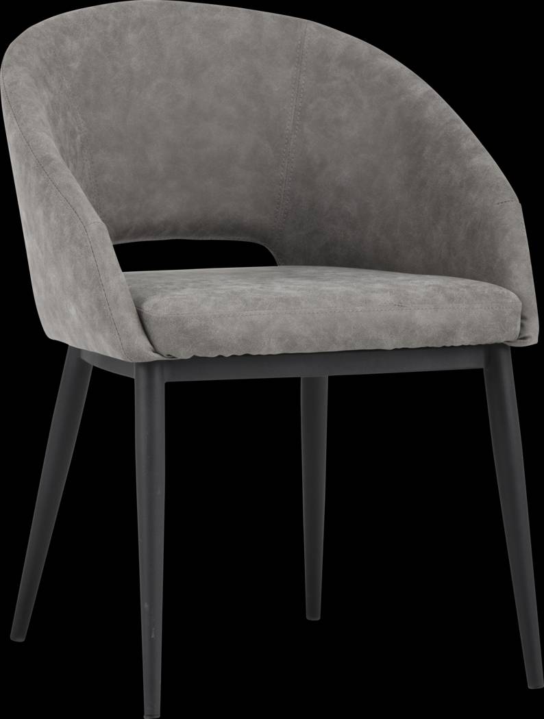 Mersey Gray Dining Chair - Thumbnail - Image 1