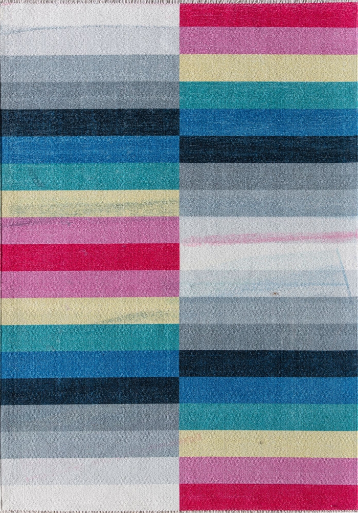 Mershi Multi 5'3 x 7' Rug - Thumbnail - Image 1