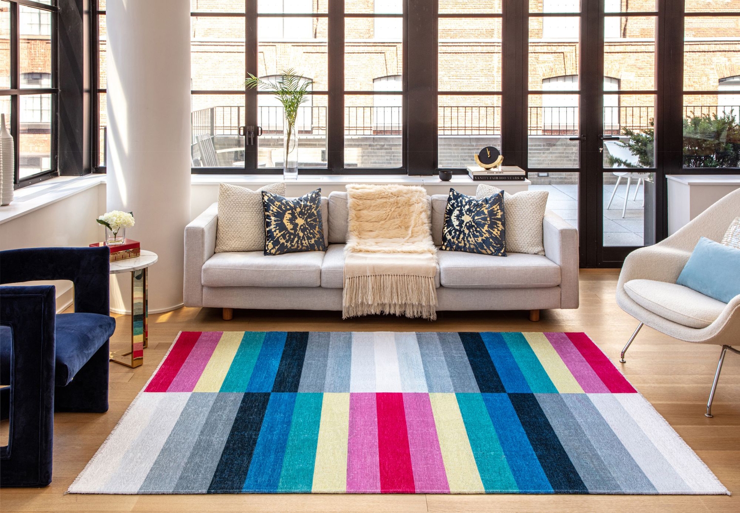Mershi Multi 7'10 x 10' Rug - Thumbnail - Image 2