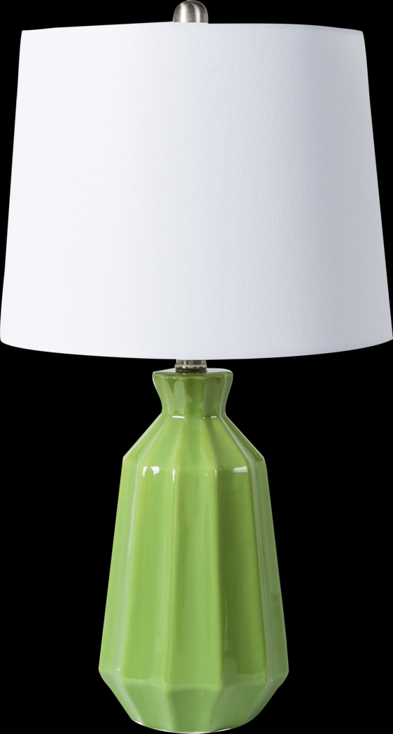 Mertens Oaks Green Lamp - Thumbnail - Image 1