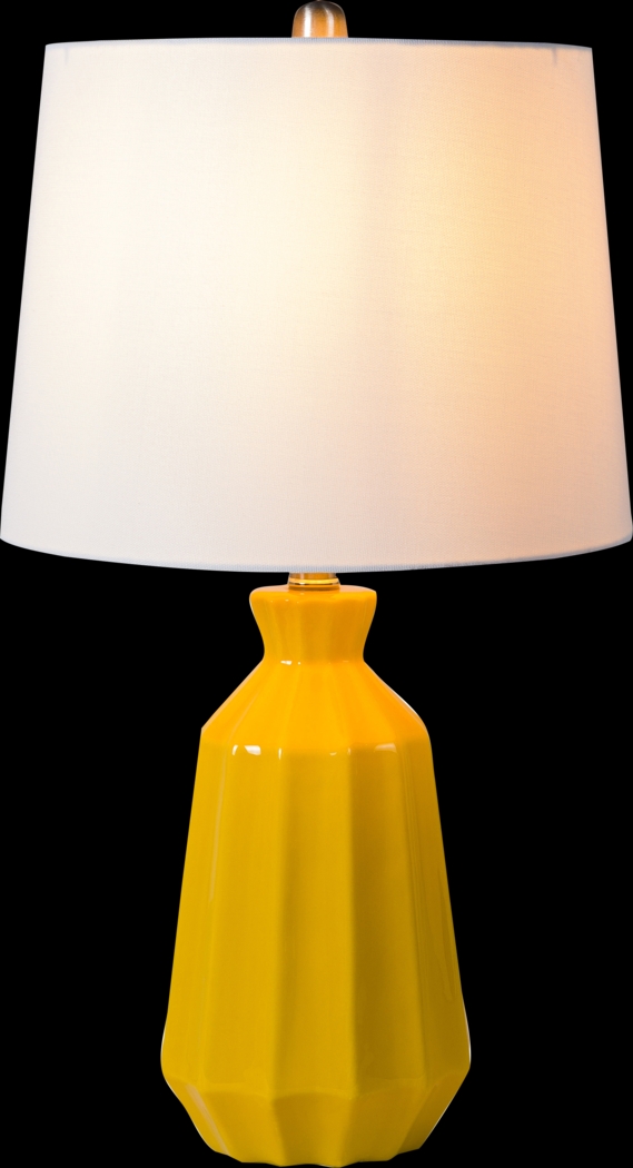 Mertens Oaks Yellow Lamp - Thumbnail - Image 3