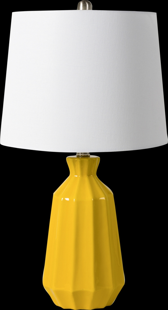 Mertens Oaks Yellow Lamp - Thumbnail - Image 1