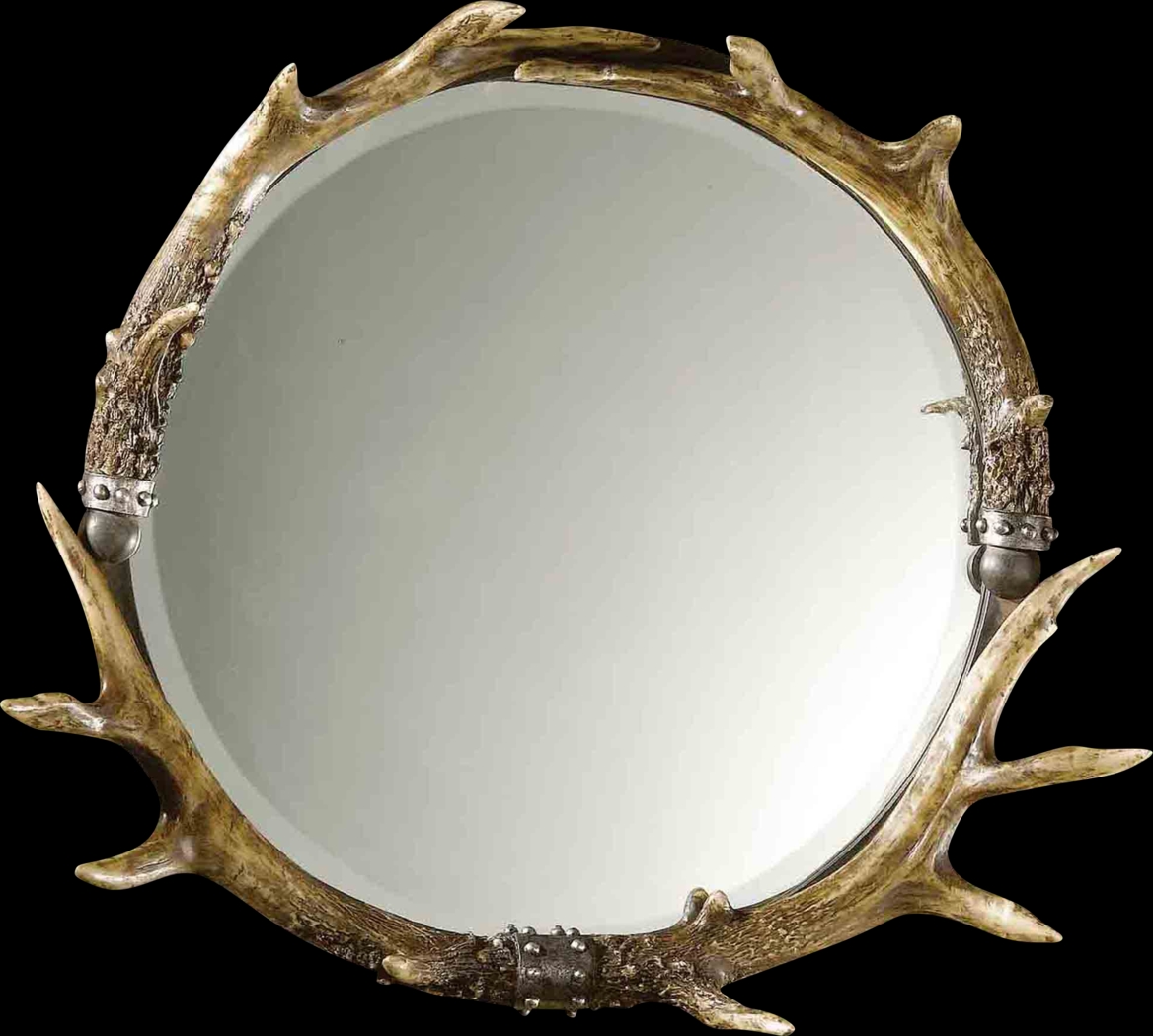 Merton Brown Mirror - Thumbnail - Image 1