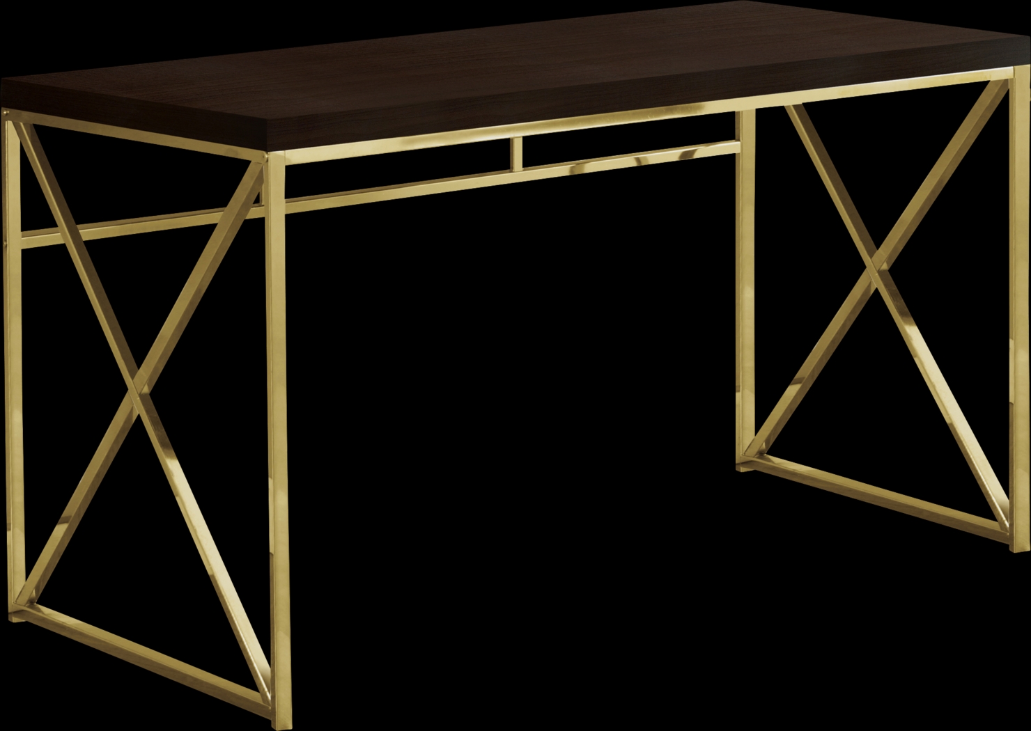 Merwick Cappuccino Desk - Thumbnail - Image 1