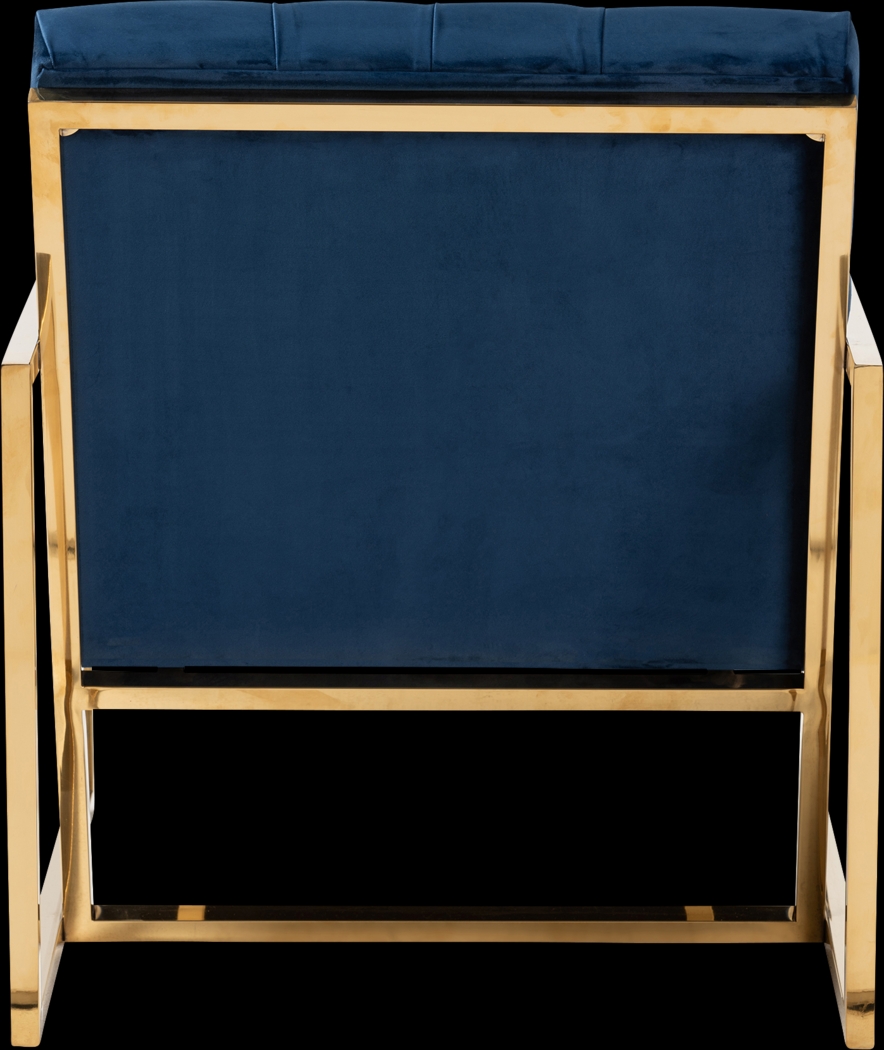 Mesbury Navy Accent Chair - Thumbnail - Image 5