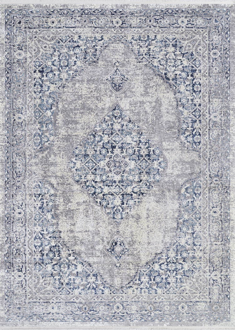 Mescalero Blue 5'3 x 7'6 Rug - Thumbnail - Image 1