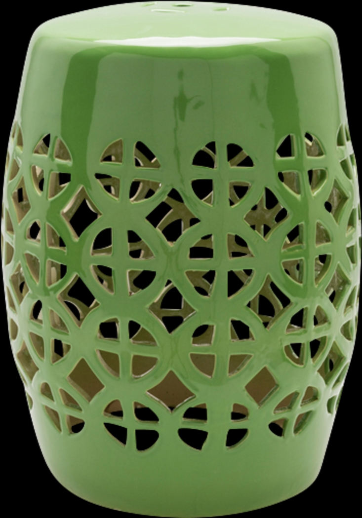 Mesi Green Outdoor Stool - Thumbnail - Image 1