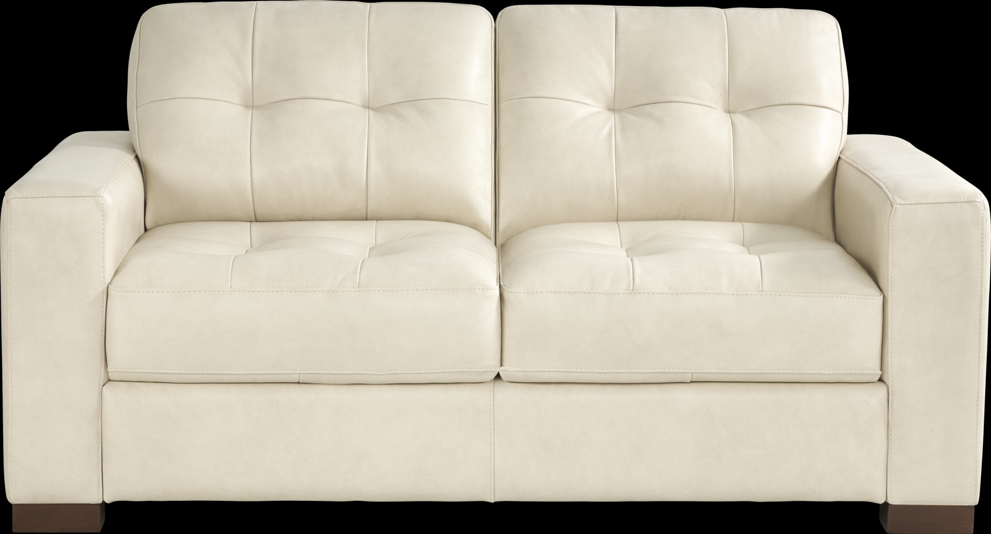 Messina Ivory Leather 8 Pc Living Room - Thumbnail - Image 6
