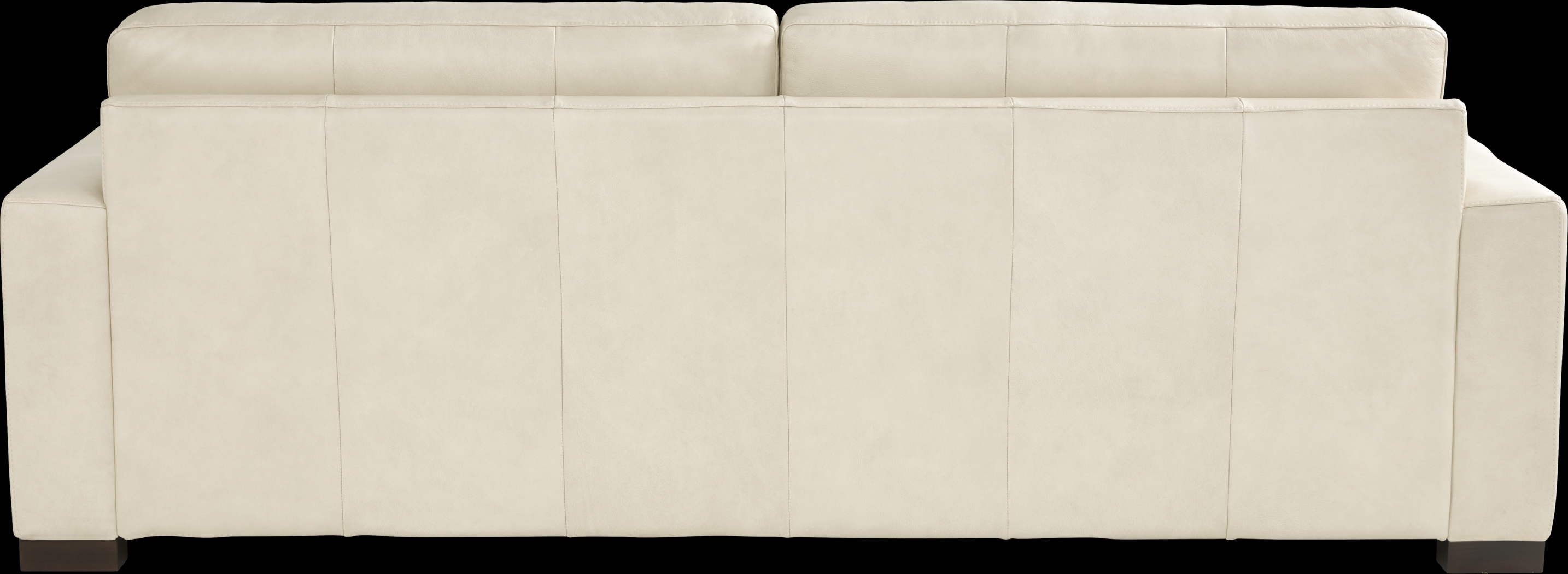 Messina Ivory Leather 8 Pc Living Room - Thumbnail - Image 3