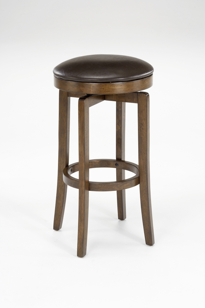Messner Cherry Swivel Barstool - Thumbnail - Image 2