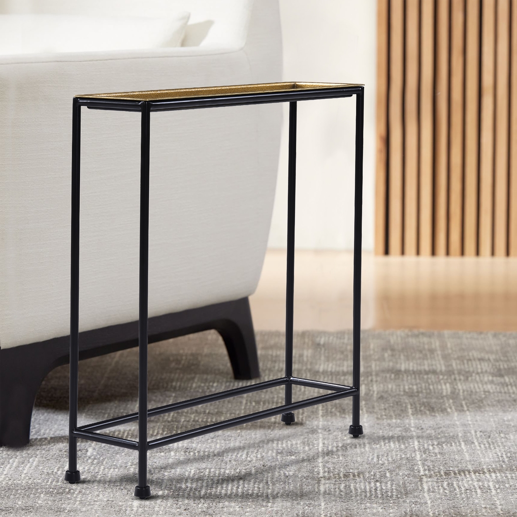 Metia Black Accent Table - Thumbnail - Image 6
