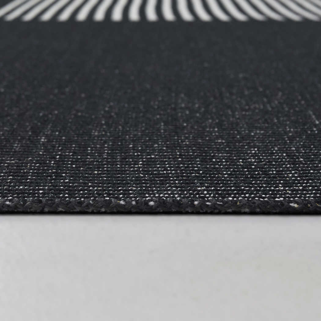 Metima Black 7'10 x 10' Area Rug - Thumbnail - Image 4