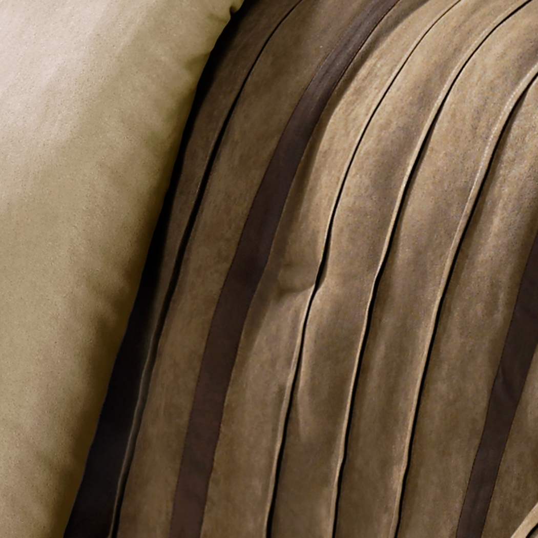 Metina Natural 7 Pc Queen Comforter Set - Thumbnail - Image 3