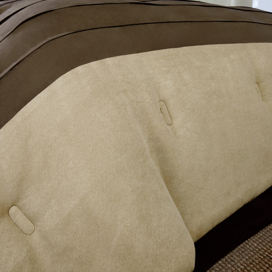 Metina Natural 7 Pc Queen Comforter Set - Thumbnail - Image 4