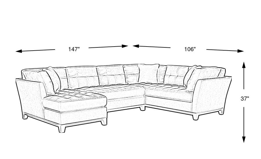 Dimension Image. Please refer to the Dimension Tab on this page for dimension details.