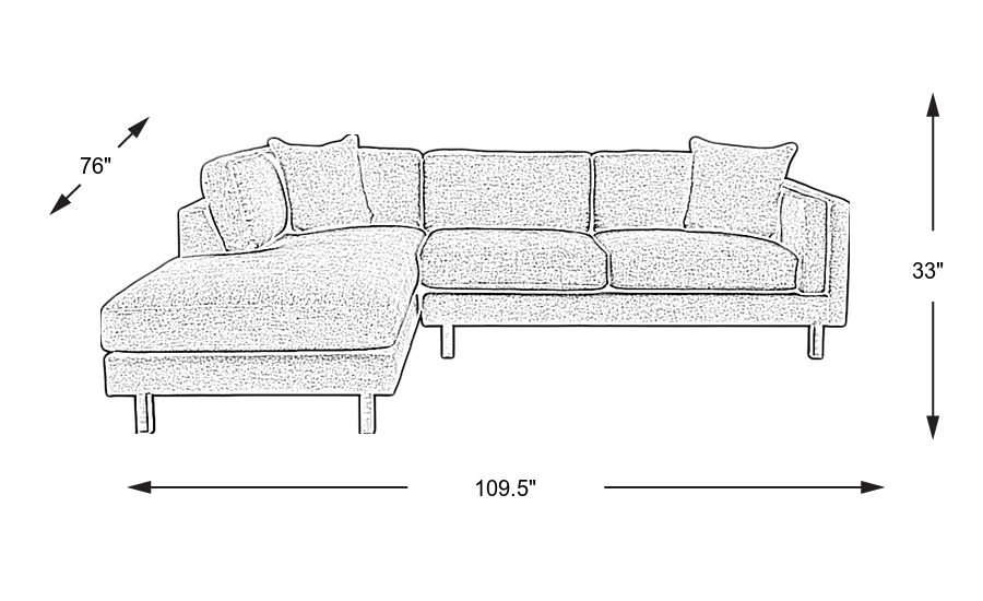 Dimension Image. Please refer to the Dimension Tab on this page for dimension details.