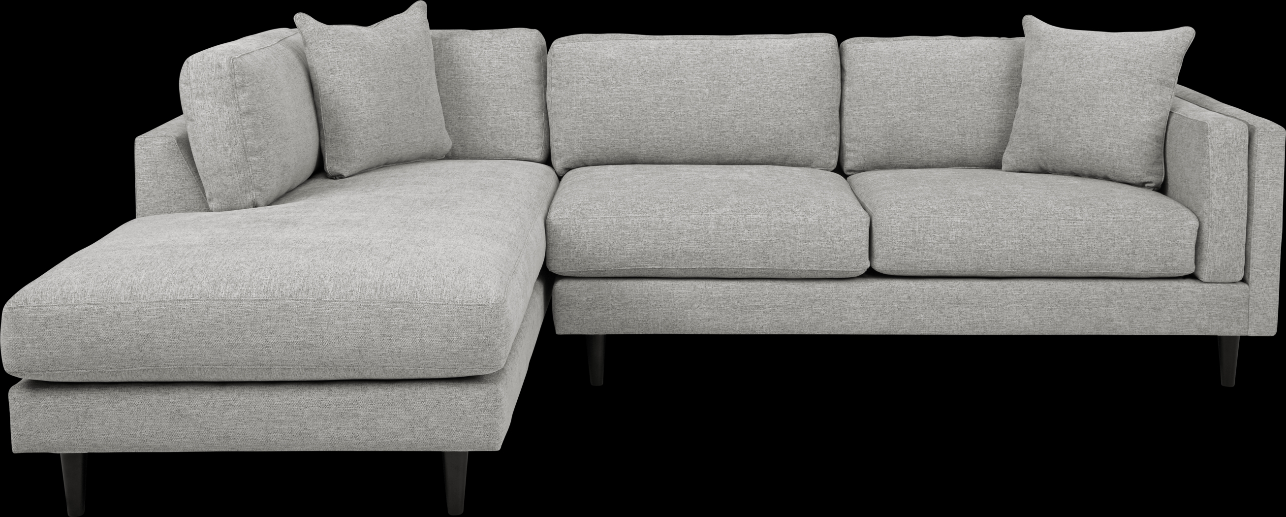 Metro Lounge Dove 5 Pc Sectional Living Room - Thumbnail - Image 2