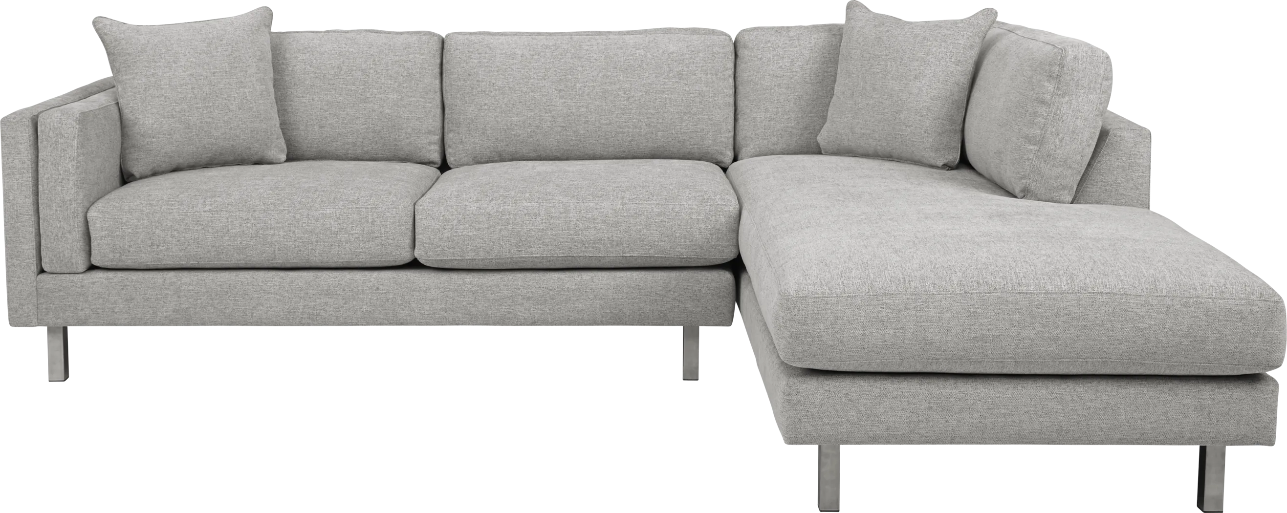 Metro Lounge Dove 2 Pc Sectional - Thumbnail - Image 1