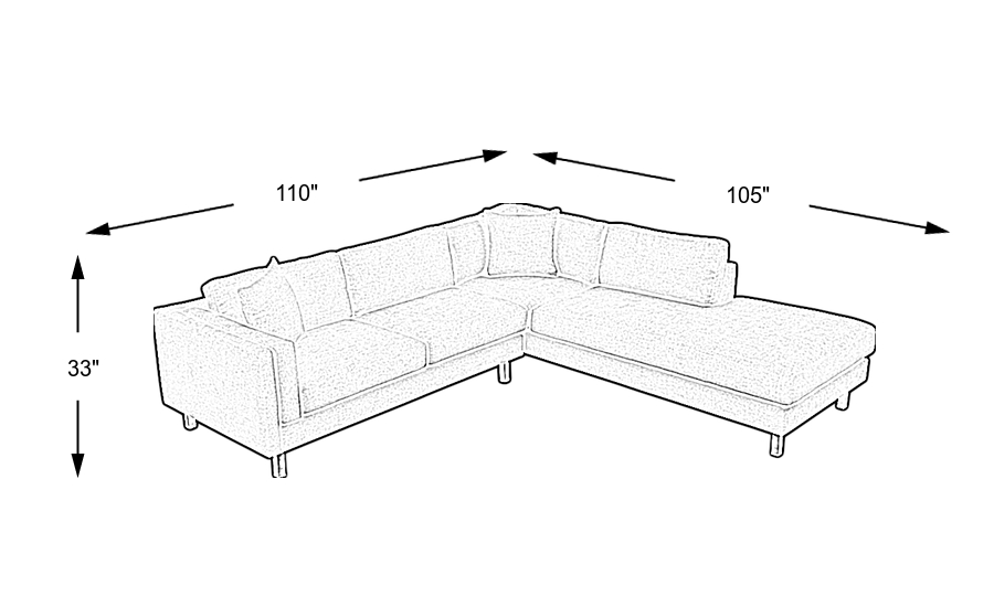 Dimension Image. Please refer to the Dimension Tab on this page for dimension details.