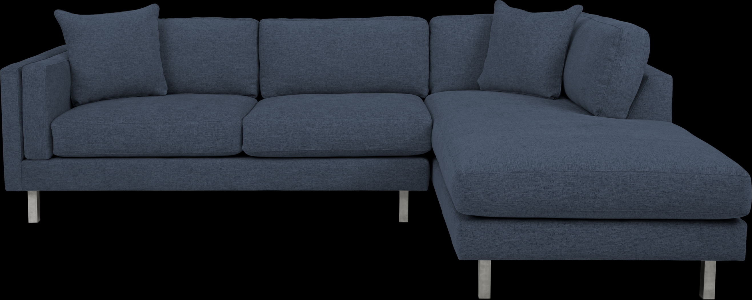 Metro Lounge Sapphire 2 Pc Sectional - Thumbnail - Image 1