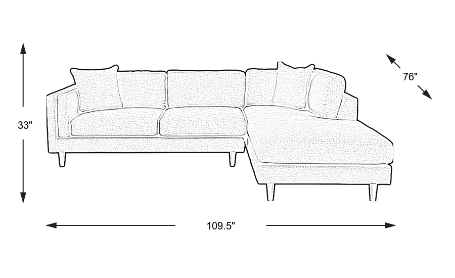 Dimension Image. Please refer to the Dimension Tab on this page for dimension details.