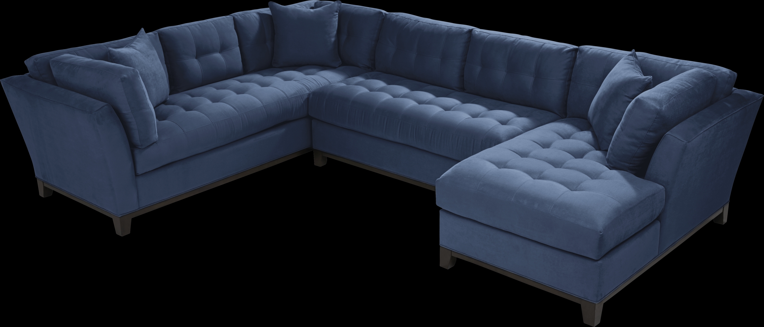 Metro Midnight 4 Pc Sectional Living Room - Thumbnail - Image 2