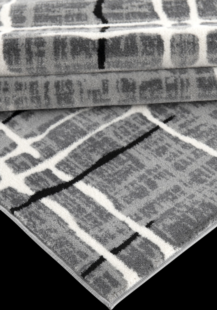 Metromont Gray 5' x 7' Rug - Thumbnail - Image 4