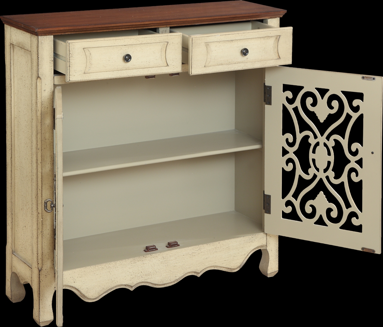 Mews Cream Accent Cabinet - Thumbnail - Image 3
