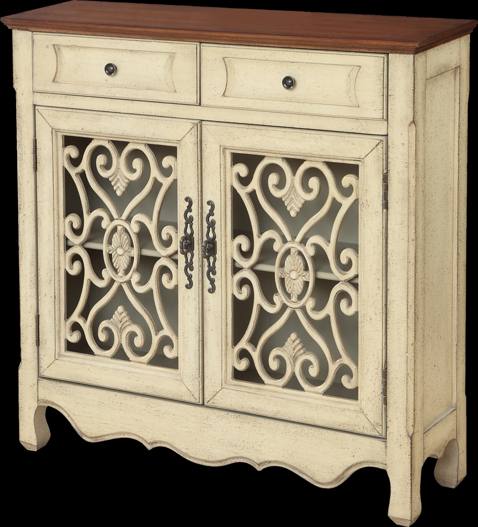 Mews Cream Accent Cabinet - Thumbnail - Image 1
