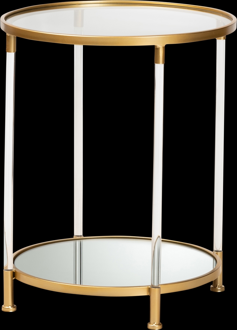 Meyn Yellow End Table - Thumbnail - Image 1