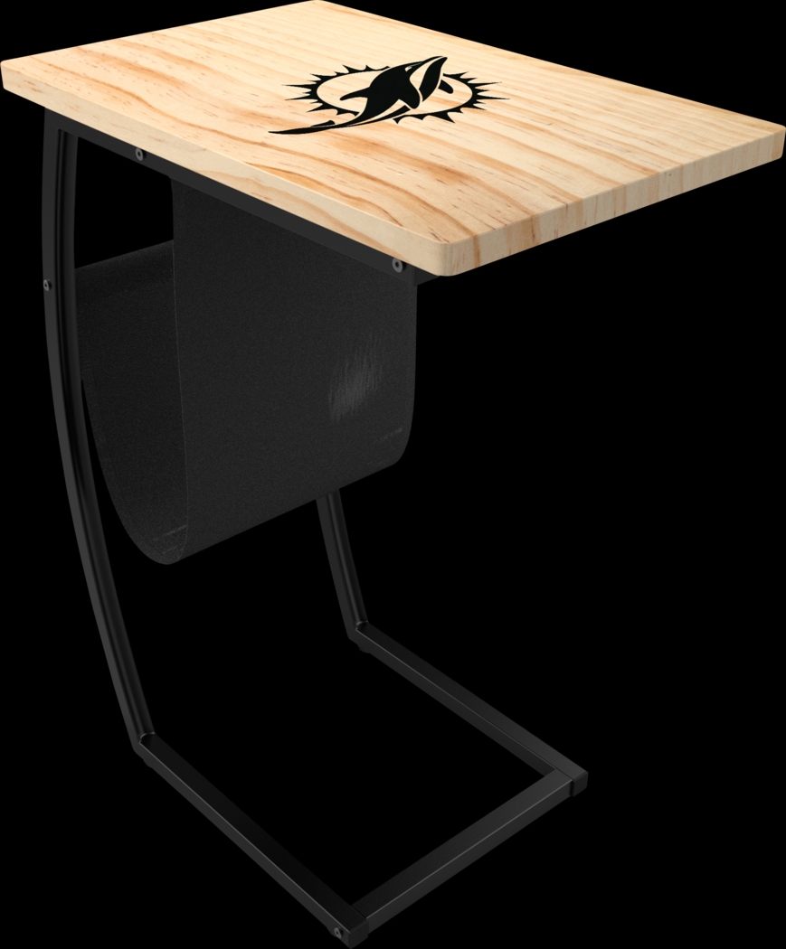 Miami Dolphins Side Table - Thumbnail - Image 1