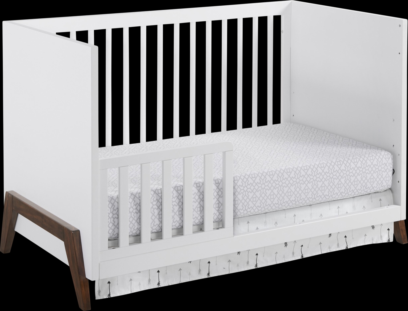 Miana White Convertible Crib - Thumbnail - Image 2