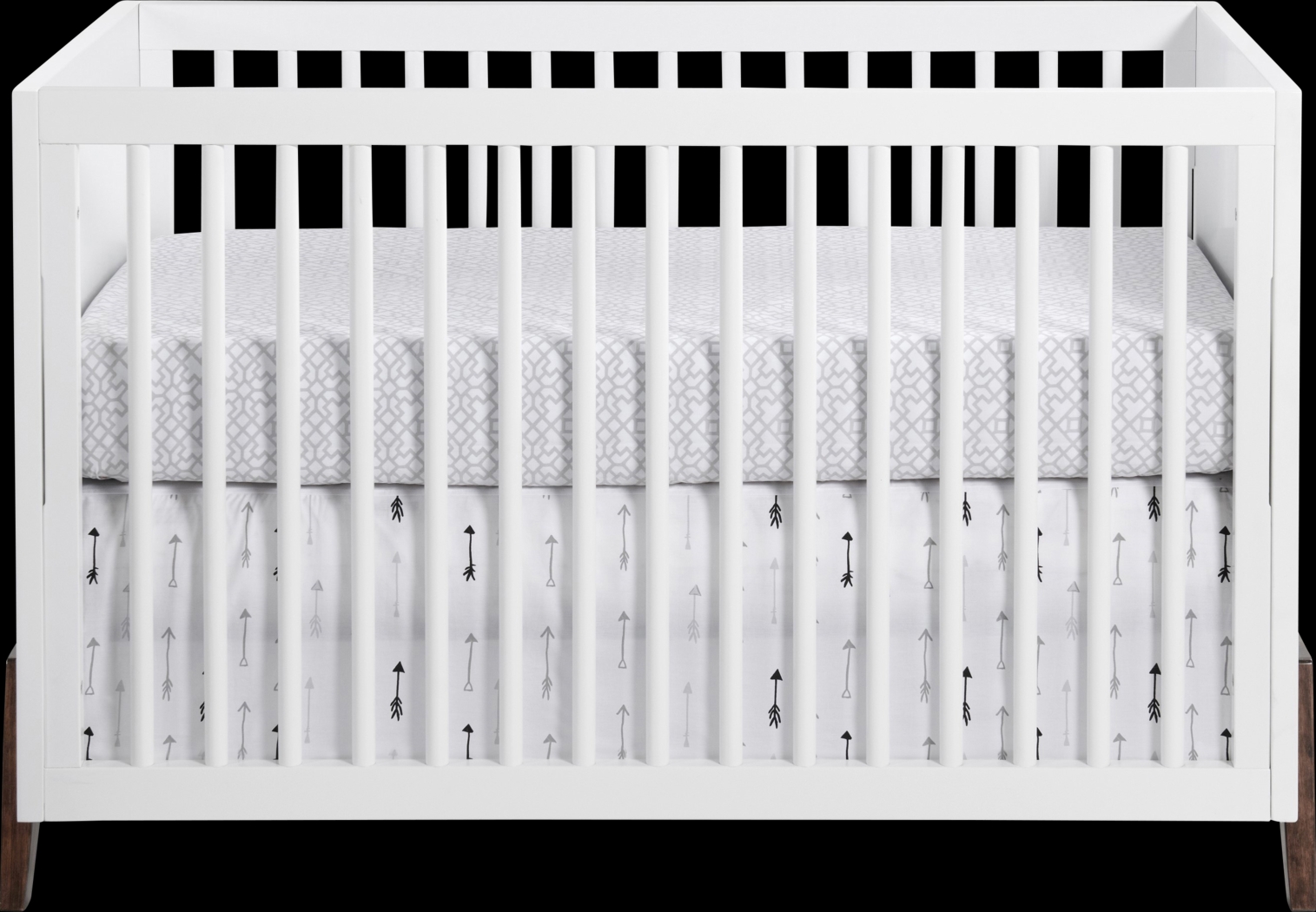 Miana White Convertible Crib - Thumbnail - Image 4