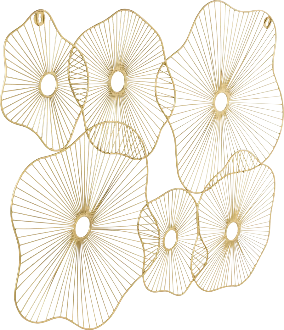 Miaoeb Gold Wall Art - Thumbnail - Image 2