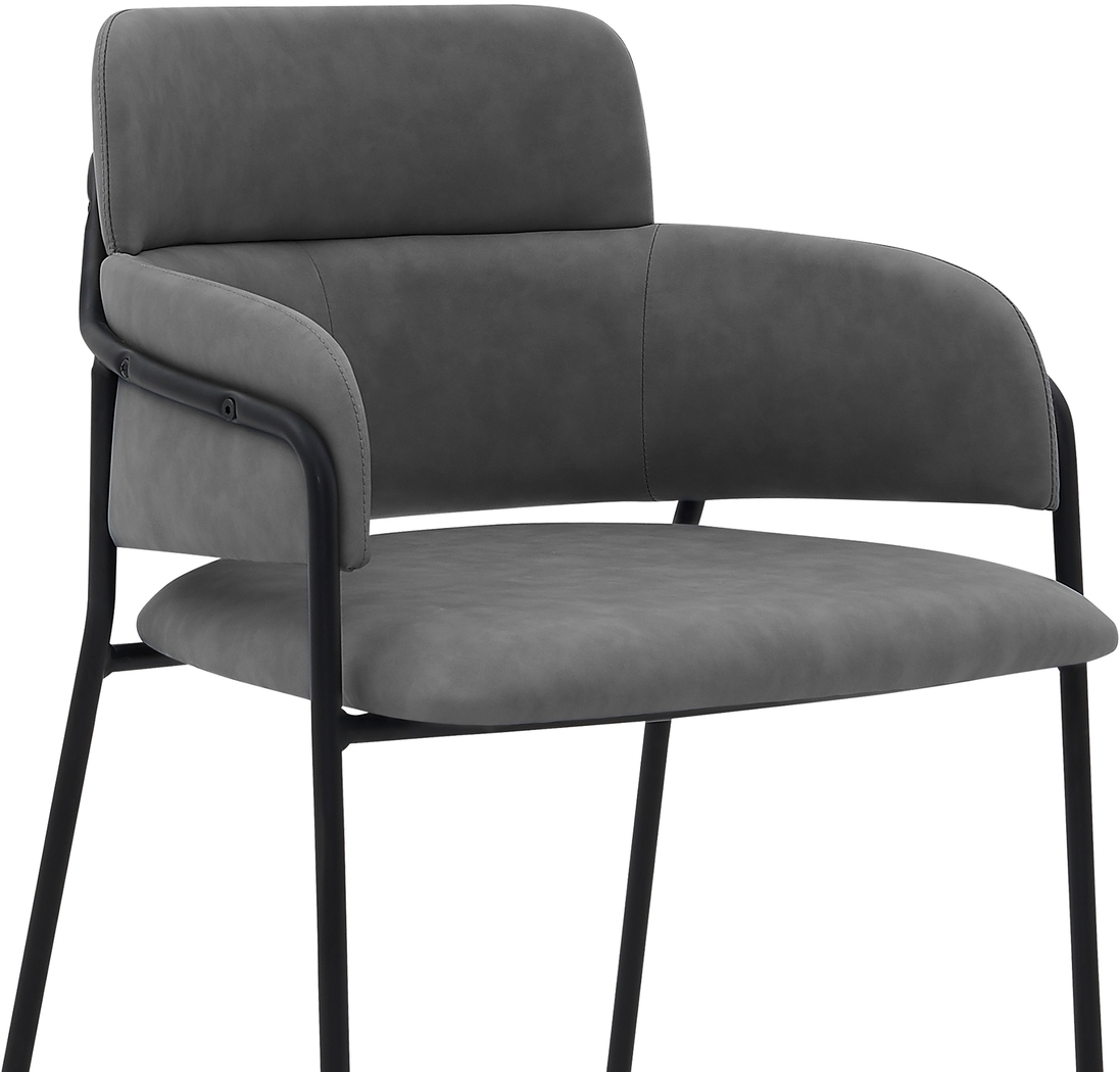 Miava Gray Counter Height Stool - Thumbnail - Image 4