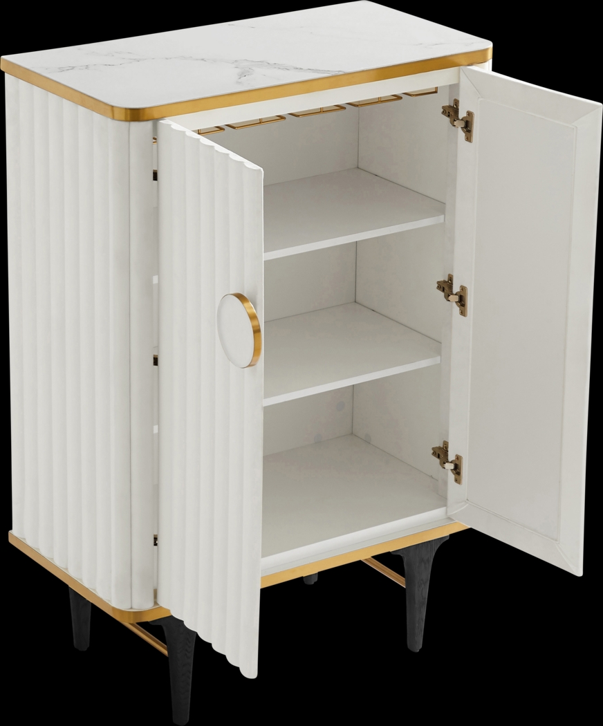 Michener Cream Bar Cabinet - Thumbnail - Image 3