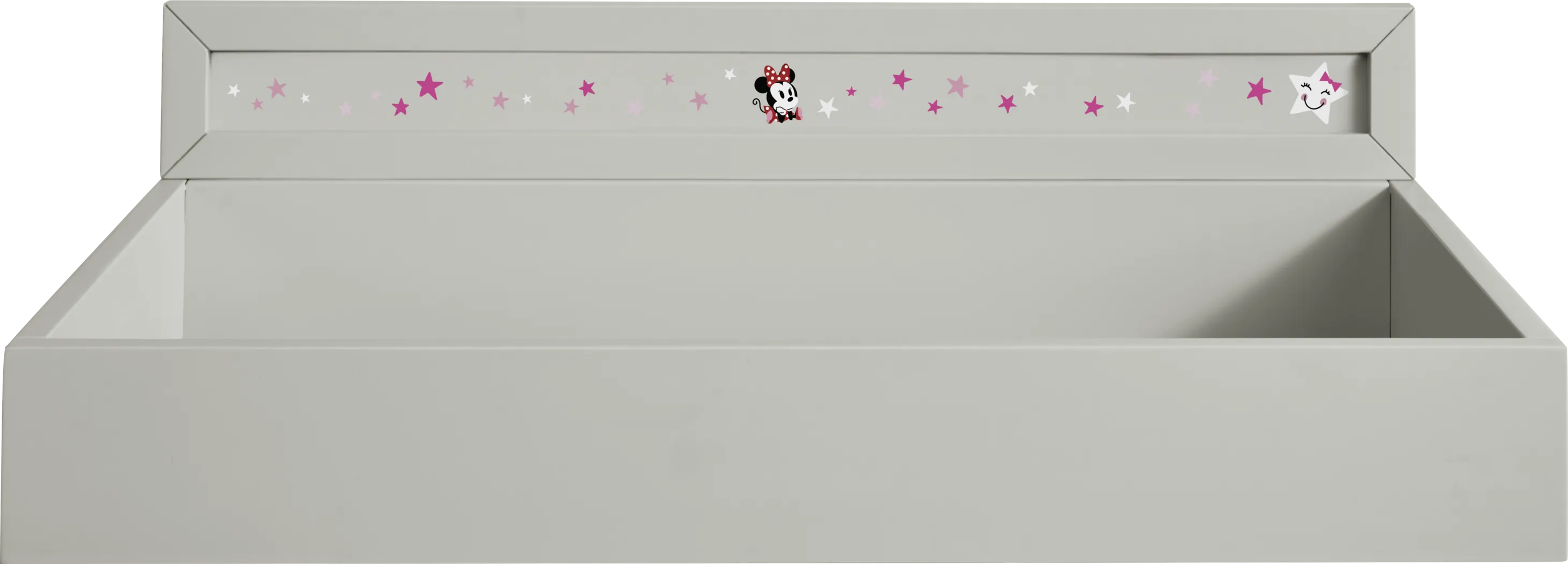 Mickey Mouse and Minnie Mouse Gray Changing Tray with Vibrant Art - Thumbnail - Image 2