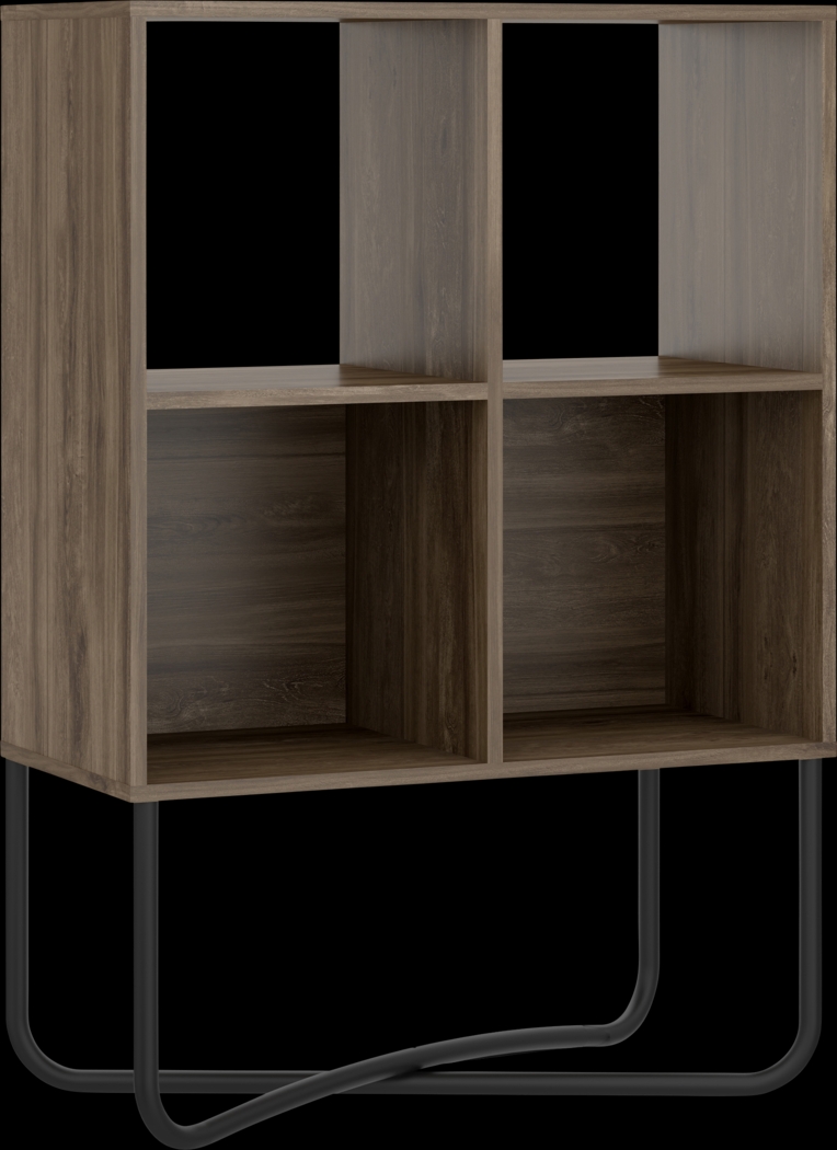 Midamis Walnut Bookcase - Thumbnail - Image 5