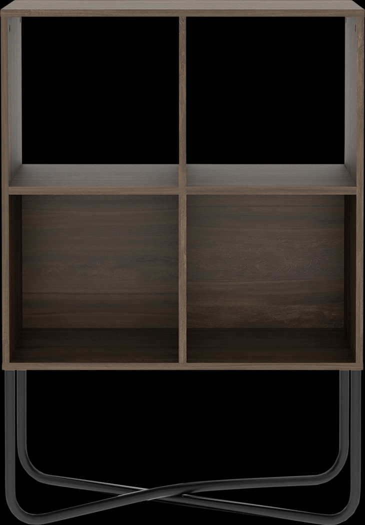 Midamis Walnut Bookcase - Thumbnail - Image 6