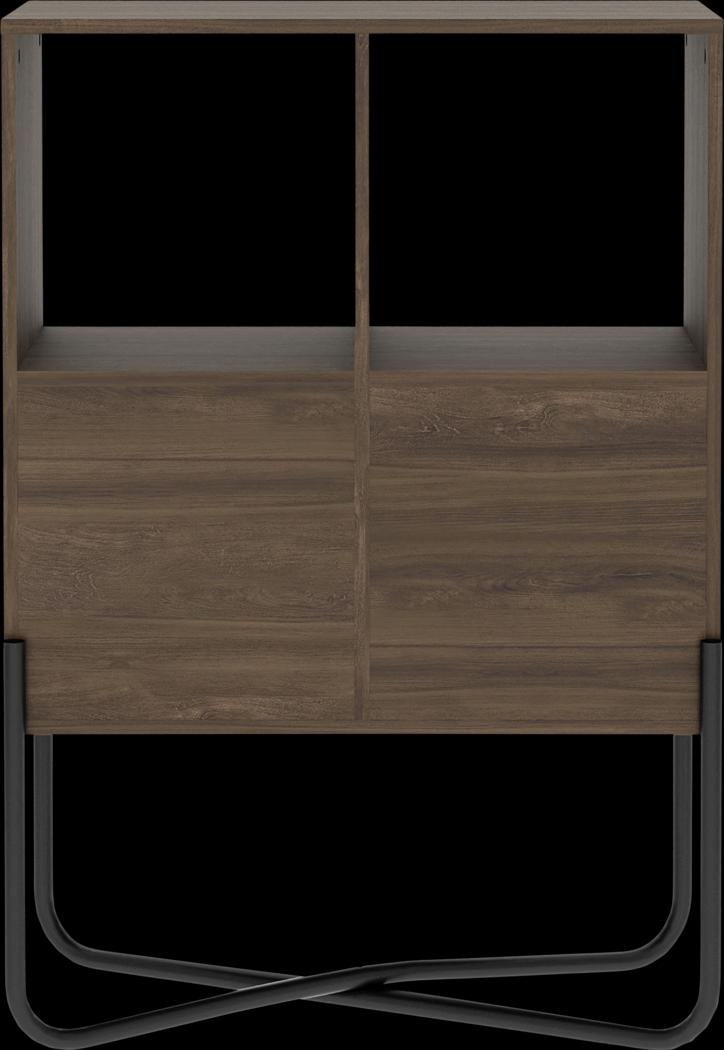 Midamis Walnut Bookcase - Thumbnail - Image 7