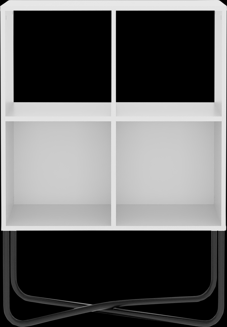 Midamis White Bookcase - Thumbnail - Image 6